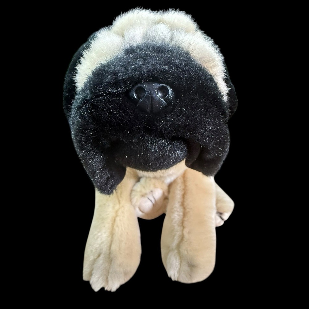 Animal Alley Pug Dog Plush Stuffed Animal Toys R Us 12" 2000 - Picture 7 of 9